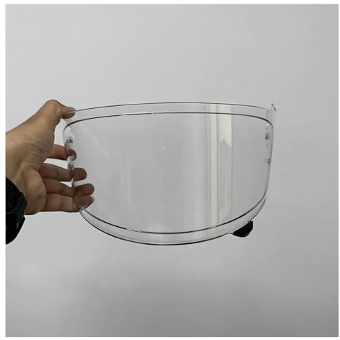 Motociclo Lente for visiera casco, visiera casco fotocromatica for casco da moto Shoei Glamster Lente anti-UV hromic Tea Visiera nera
