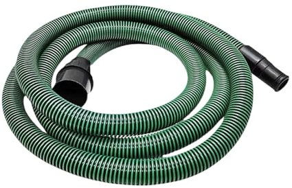 Tuyau d'aspiration de poussière de 5 m compatible avec les tuyaux de collecte de poussière F-e-s-t-o-o-l, tuyau d'aspirateur D27 (diamètre 35 mm) pour ponceuses et aspirateurs CT 26/36/48, CT 15/25