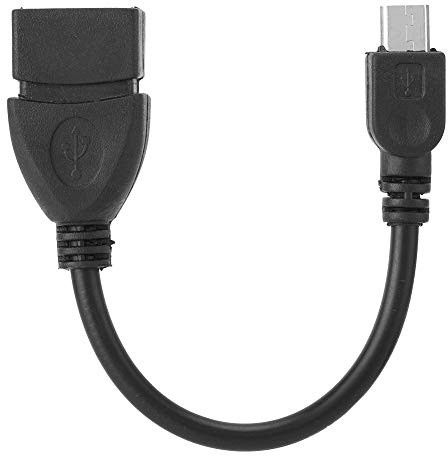 Xiuganpo Cable USB OTG, Teclado Adaptador AndroidOS OTG Negro de para Disco U