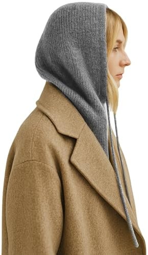 Style & Republic Damen Kuschel-Balaklava | Flauschige Winter Sturmhaube | Warm & Weich für kalte Tage, Ideal für Radfahren, Skifahren & Outdoor, Dark Grey