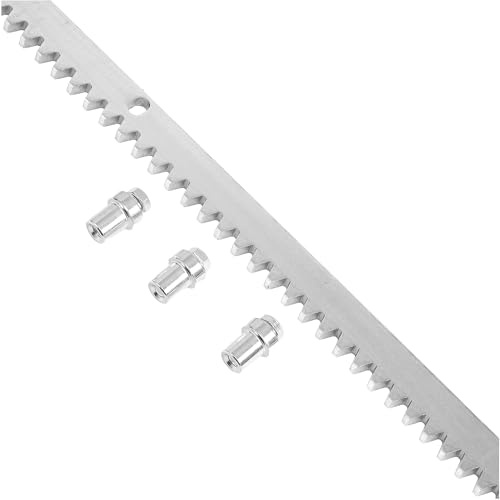 Sevico Zahnstange aus Stahl 1 m – Metall Zahnstange für Schiebetorantrieb, Modul 8 mm, Universell kompatibel, 100 cm | Ersatzteil für Schiebetorantriebe Schiebetore