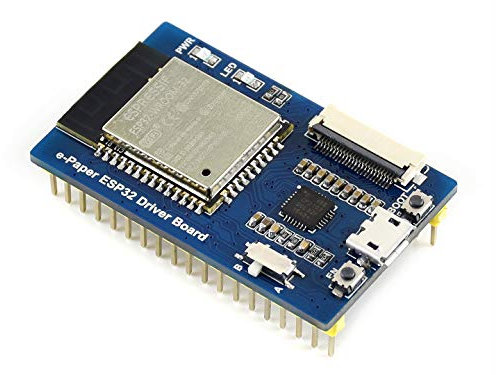 Waveshare Universal e-Paper Raw Panel Driver Board Onboard SoC ESP32 WiFi/Bluetooth Wireless Supports Various SPI E-Ink Raw Panels