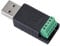 USB to RS485 Converter Adapter FTDI CHIP with Screw Terminals and Windows MacOS Linux Support (Black)
