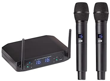 RADIOMICROFONO UHF SOUNDSATION WF-U216HH 16+16 CH 2 TX A MANO 521-549MHz