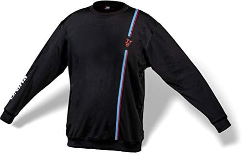 Rhino Premium Longsleeve XL langärmliges sonnengeschützt Angeln T Shirt Sommer Herbst und Frühling, schwarz