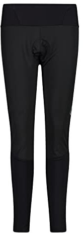 CMP W Bike Pant Schwarz - Atmungsaktive elastische Damen Fahrrad Hose, Größe 46 - Farbe Nero
