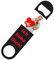 INDIGOS UG - Edelstahl-Flaschenöffner mit Foto individuell Bedruckt Motiv - selbst gestalten - 178 mm - personalisierte Geschenk-Idee - mit eigenem Wunschtext - Flaschenöffner für Baustelle Mann