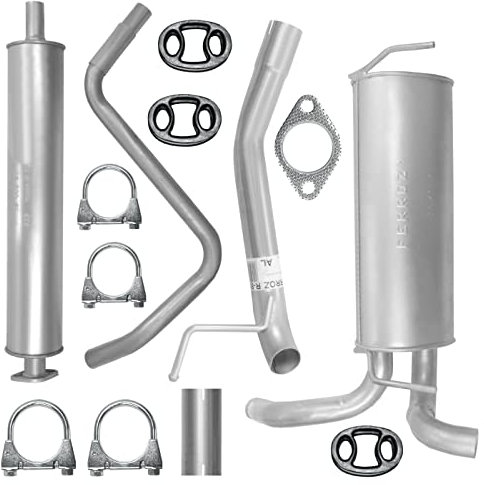 Ferroz Auspuff Auspuffanlage Schalldämpferset für Opel Astra J 4 IVFließheck 1.6i A16XER, B16XER