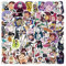 The owl House Stickers Pack Aesthetic The Vinyl Movie Colorful Waterproof for Water Bottle Laptop Bumper Car Bike Luggage Guitar Skateboard 50pcs …