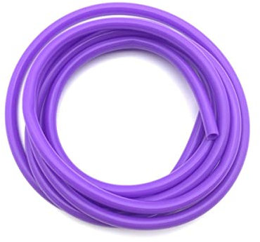 5M ID 2 3 4 5 6 7 8 9 10 12 mm Silikonschlauch, flexible Gummischläuche, Lebensmittelqualität, Softdrink-Rohre, Wasseranschluss, bunt, Sanitär-Lila, 5 Meter, Außendurchmesser 5 x Innendurchmesser 3 mm