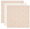 Jollein 535-851-67042 Mulltücher/Swaddle 3er Set Twig rosa/weiß (70x70cm)