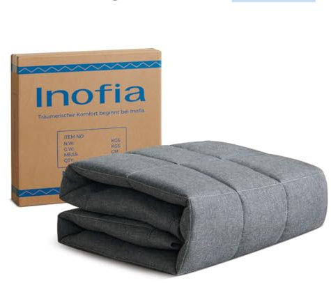 Inofia Husse Aufbewahrungstasche fur Klappmatratze,Nur Husse,Anpassend für 8-10 cm Höhe Gästebett Klappbar (140x195)
