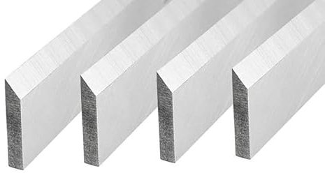 Holzstar 5914003 Lot de 4 lames de rabot HSS 18 310 x 30 x 3 mm