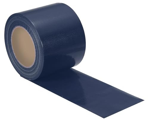 PATIKIL Nastro Adesivo per Mascheratura Nastri adesivi Impermeabile per Pavimenti Senza Residui Facile Strappare per Fotografia Interni Esterni Cavo Elettrico, Blu Navy 50m x 8cm