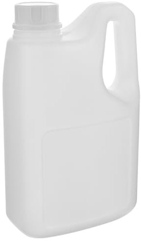 MUCKLILY Clear Jugs with Lids 2l Water Jug Storage Containers Empty Juice Milk Bottles for Water, Sauces, Beverage, Soaps, Liquids, Cleaning Solutions