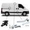 JinsenTGG Rodillos de Puerta Lateral Derecha repuesto para Fiat Ducato/Peugeot Boxer 2006–2024, Juego de Ruedas Puerta Lateral compatible con Citroen Jumper 2006-2024-Guía de Rodillos para Puerta Cor