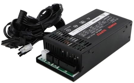 ENP-7660B High Performances 600W Full Modulars Power Supply 1U Flexs ATXs PSUs For Desktop Computers 110 264V Metal Build