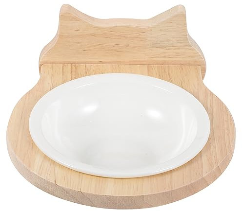 Milisten Cat Bowl Cat Basin Ceramic Feeding Bowl Hanging Cage Food Feeder Convenient Dog Feeder for Pet Cage Use