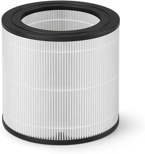 KRSINAG Filtro purificador de aire HEPA FY0611/30 AC0650 de repuesto para purificadores de aire Philips serie 600 AC0650/10 AC0651/10, 1 paquete de filtro de aire de alta eficiencia
