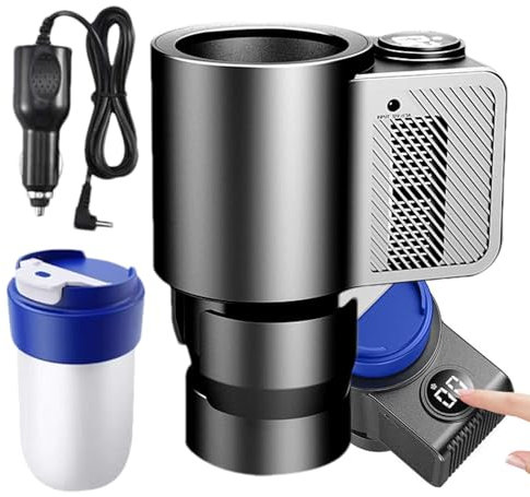 Porte-gobelet de voiture chauffant et rafraîchissant - Support de boisson de voiture - Support de boisson intelligent pour voiture