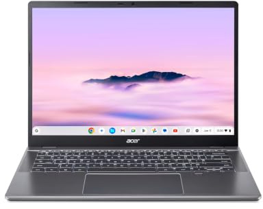 Acer Chromebook Plus 514 CBE594-2-TCO-30CD Intel Core 3 100U 35,6 cm [14] WUXGA 16 GB LPDDR5x-SDRAM 256 GB SSD Wi-Fi 7 [802.11be] ChromeOS Grigio (ACER CB PLUS 514 14IN WUXGA - CORE3 100U 16/256 GB C