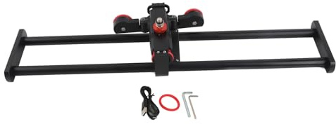 Vistreck DSLR Camera Slider App Télécommande avec Vitesse Réglable – Voiture Dolly Amovible pour la Photographie en accéléré