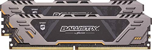 Crucial Ballistix Sport AT BLS2K8G4D26BFSTK 16GB (8GB x2) Desktop Gaming Speicher Kit (2666 MHz, DDR4, DRAM, CL16)