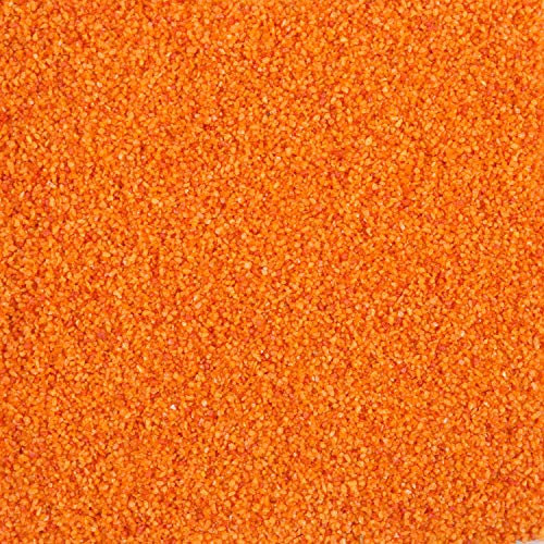 EUROSAND 5 kg Dekosand, Farbsand, (orange)