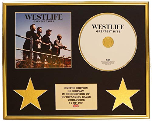 Everythingcollectible Westlife/CD-Darstellung/Limitierte Edition/COA/Greatest Hits