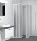 Box doccia cm69/70+69/70,3+3 pannelli pieghevoli,lastre in acrilico per disabili