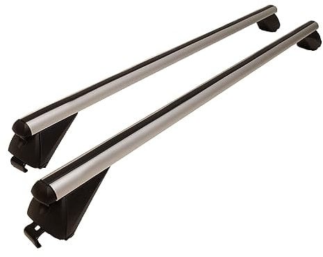 MP Essentials 1.2m Roof Bars to fit Tucson (TL) 2015 Onwards Aluminium Locking Bars for Cars with Flush Solid Running Rails