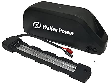 Wallen Power 【UK WAREHOUSE】 48V/52V 15AH Ebike Battery, Electric Bicycle Battery Lithium ion Bike Battery for 1500W 1000W 750W 500W 350W 200W Electric Bike Motor (52V15AH 200-1500W)