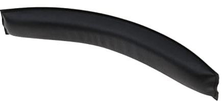 The Lord of the Tools Protein Leather Headband Pads Compatible with Sennheiser HD380 PRO HD380 Game Zero Headphones Replacement Headband Cushions Repair Parts Black
