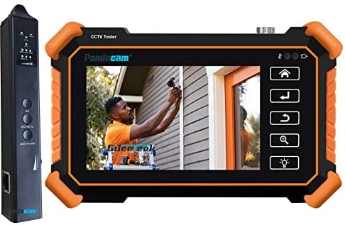 CCTV-IP-Kameratester HD-Tester IPC-1910 Plus 8K-IP-Kameratest 4K 8MP Koaxialkabel AHD CVI TVI -Anzeige Videomonitor 4-Zoll-Touchscreen IPC-Tester Unterstützung H.265 POE PTZ WiFi RS485 Ersetzen