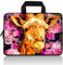 11 11.6 12 12.1 12.5 inch Laptop Carrying Bag Chromebook Case Notebook Ultrabook Bag Tablet Cover Neoprene Sleeve Fit Apple MacBook Air Samsung Google Acer HP DELL Lenovo Asus (Cute Giraffe)