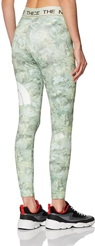The North Face North Face Flex Strumpfhose Lime Cream Grit Texture Print XS