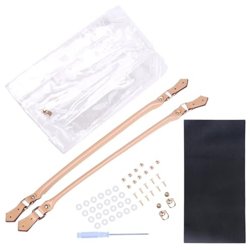 Klar PVC DIY Tote Tasche Handtasche Making Kit Handgemachte Geschenktüten Handwerk Zubehör Werkzeug Set Nähen Handtasche Zubehör