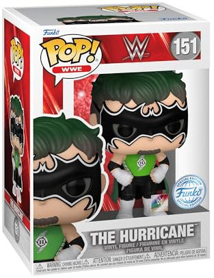 Funko POP! WWE: The Hurricane - Amazon-Exklusiv - Vinyl-Sammelfigur - Geschenkidee - Offizielle Handelswaren - Spielzeug Für Kinder und Erwachsene - Sports Fans - Modellfigur Für Sammler und Display