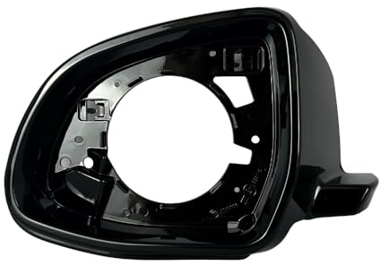 Spieg Außenspiegelrahmen Links für BMW X3 F25 2010-2017 | X4 F26 2014-2018 | X5 F15 2013-2018 | X6 F16 2014-2019 Schwarz Glänzend - Piano Black (Fahrerseite)