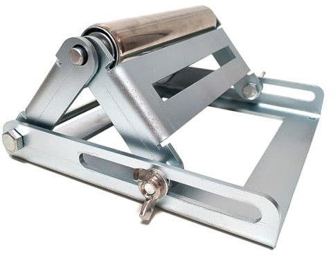 WUXIANCILANG Adjustable Miter Saw Roller Stand, Adjustable Cutting Machine Support Frame, Roller Stand for Woodworking. 280 Lbs Capacity and Height Adjustment From 2.3 Inches To 5.3 Inches