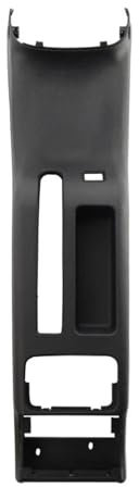 WEFOLCC Schwarz-grau-Beiger Getränkehalter Für Die Hintere Mittelkonsole des Autos Für VW Für Golf IV MK4 Für Bora 1J0863323N Mittelarmlehne Box(Schwarz)