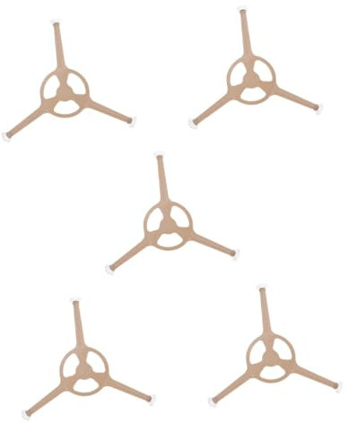 Amosfun 5 Pièces Accessoires Micro-ondes Plaque Tournante Cercle De Plateau Tournant Pour Micro-ondes Pièces De Four à Micro-ondes Micro- Trépied Grille De Four à Micro-ondes Pvc