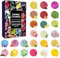 Bath Bombs Advent Calendar 2024,24 Pieces Newest Christmas Shower Steamers Aromatherapy Shower Bombs With Natural Essence Oils Relaxation,Aromatherapy Shower Bombs