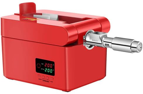 SHENGSHIYU Presse Graines pour Huile 600W, 220V Acier Inoxydable 304 Presse a Huile Montage Rapide Presse Huile pour Graines Et Noix Montage Rapide