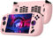 BeisDirect Silicone Protective Case for Lenovo Legion GO S Handheld Console, Anti-Drop Protective Sleeve Soft Skin Silicone Case Cover for Legion GO S Game Console Accessories (Pink)