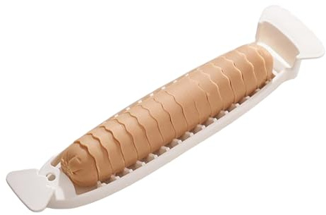 -Schneider Wurst- und Bananenritzer Gadgets | Fischförmiger lebensmittelechter Wurstschneider Für Grillabende Barbecue Tailgating-Partys Camping Gartenfeste Und