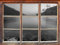 Stil.Zeit Gardasee in Italien Kunst B&W Fenster im 3D-Look, Wand- oder Türaufkleber Format: 62x42cm, Wandsticker, Wandtattoo, Wanddekoration