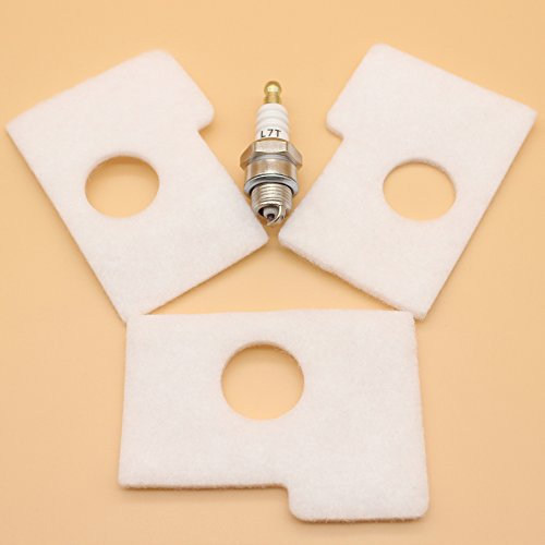 3 filtros de aire y bujía L7T para motosierra Stihl 017 018 MS180 MS170 MS 170 180 Replce 1130 124 0800/11301240800