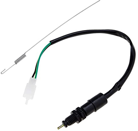 Interruptor de luz de freno universal para motocicleta con resorte