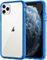 JETech Case for iPhone 11 Pro Max (2019), 6.5-Inch, Shockproof Transparent Bumper Cover, Anti-Scratch Clear Back (Blue)